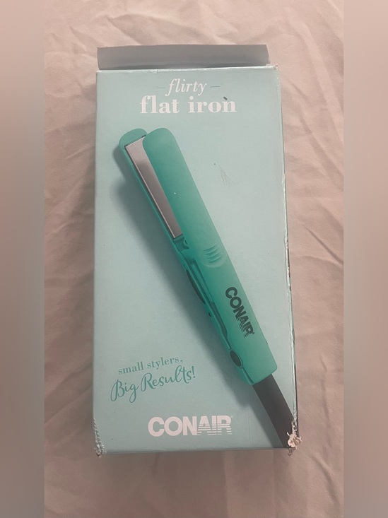 Accessories - Flirty Flat Iron Mini Hair Straightener - Teal